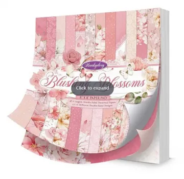 Blushing Blossoms 8x8 Paper Pad